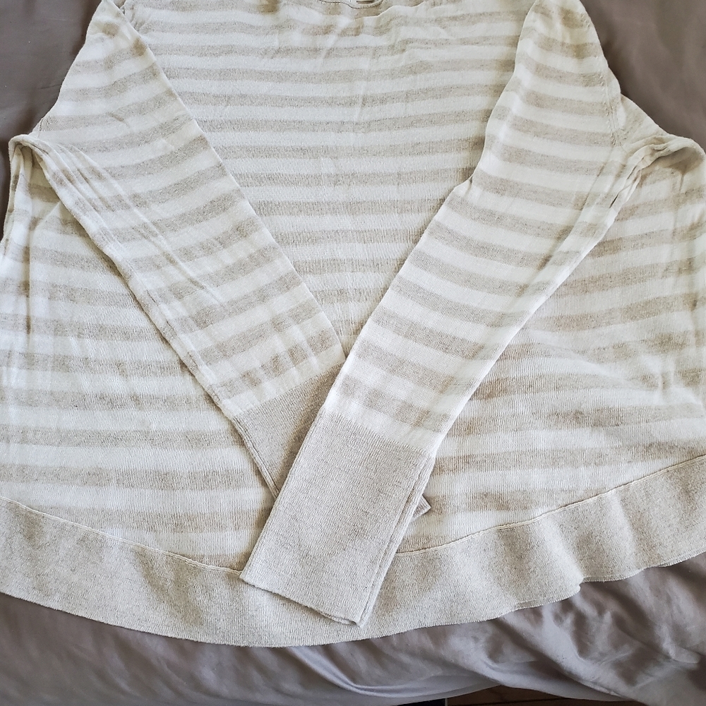 Lou and Grey Long Sleeve Striped Sweater